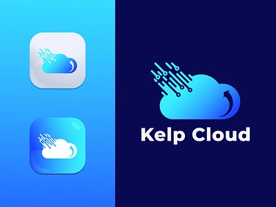 Cloud App Logo Design abstract app awesome brand identity clean cloud colorful concept creative design dribbble flat letter logo love minimalist modern weather web wonderful