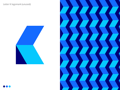 k letter logomark