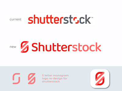 shutterstock logo redesign