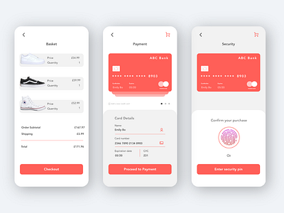 daily UI // 002 credit card checkout