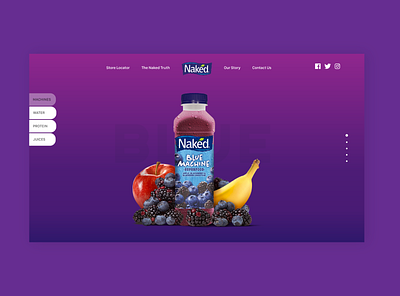 daily UI // 003 landing page design drink fruit landing landing design landing page design landingpage ui ui ux ui design uidaily uidailychallenge uidesign uiux