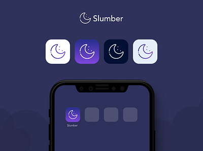 daily UI // 005 app icon app dailyui dailyui005 dailyuichallenge illustration logo sleep sleeping slumber ui ui design uidaily uidailychallenge uidesign uiux ux