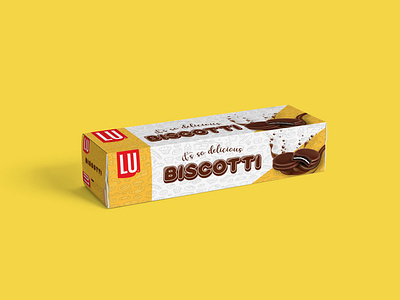 Biscuit package design.