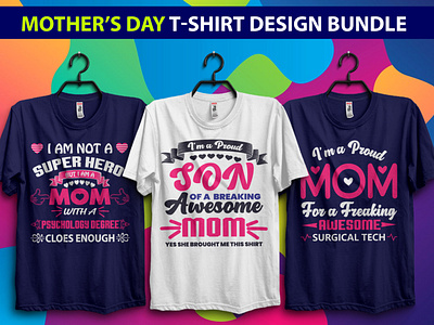 #Mothers Day Tshirt Design Bundle 2020
