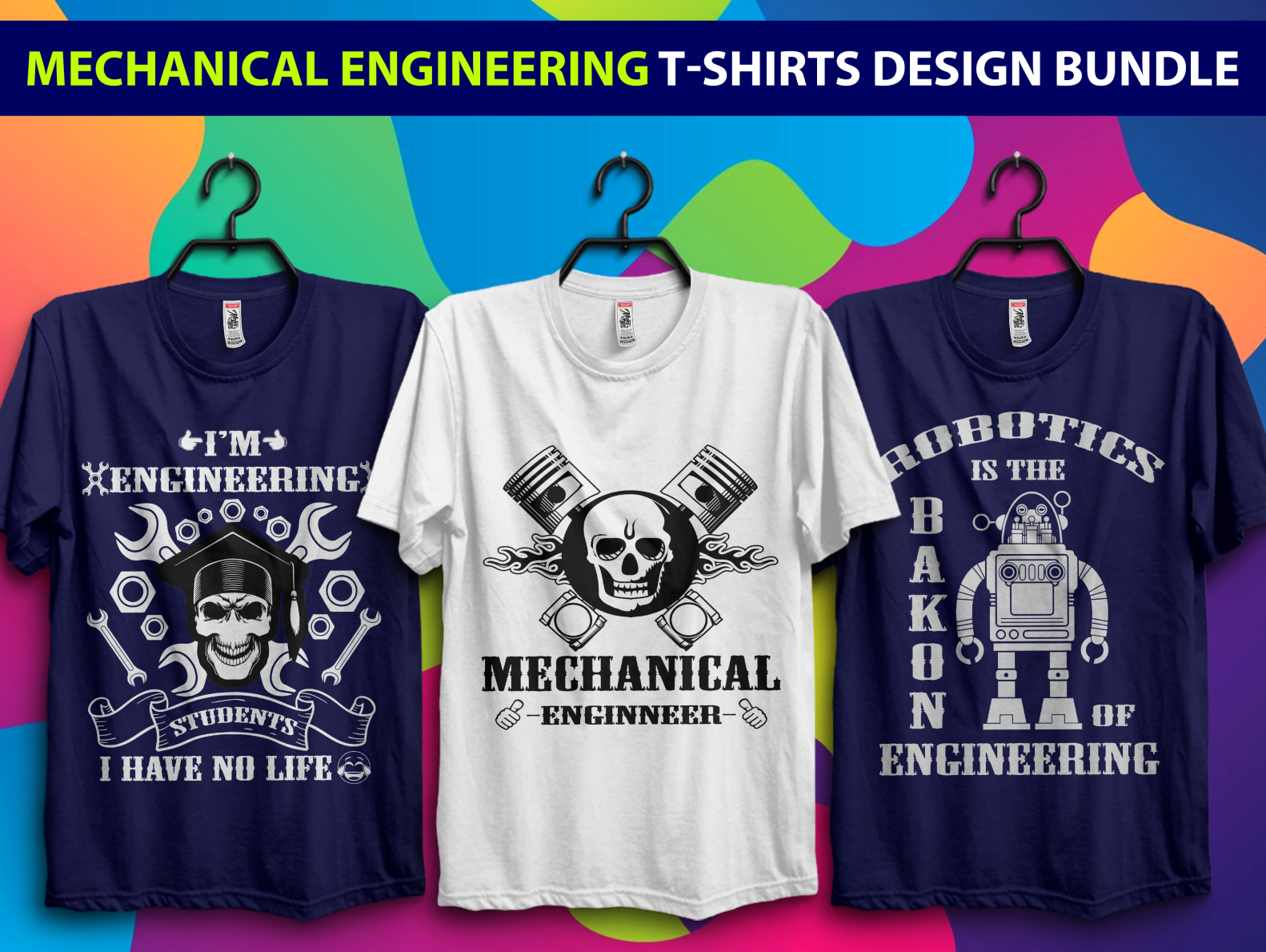 Mechanical tshirt design bundle #Aliexpress by Akash Chandra Saha on ...