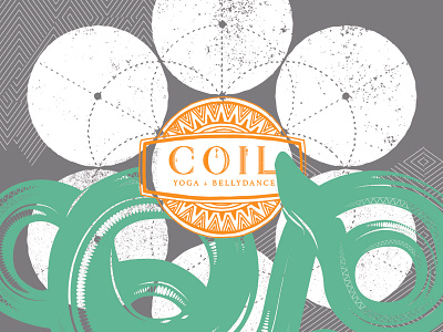 Coil Gift Card Design graphic design logo design stationary stationary design