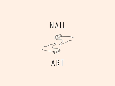 Nail Salon Logo with Hands | Turbologo beauty beauty logo beauty salon brand design branding design hands illustration logo logo design nail art nail salon nails vector