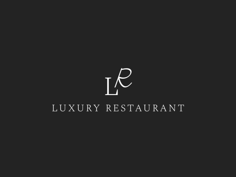 Logo for Luxury Restaurant | Turbologo by Turbologo on Dribbble