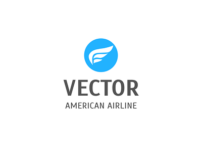 Abstract Logo with Wing Airline | Turbologo abstract abstract logo airline airline logo airlines airport brand design branding design illustration logo logo design travel travel agency vector vector art vector illustration vector logo maker vectors wing