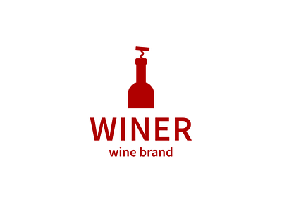 Logo with Bottle Red Wine | Turbologo