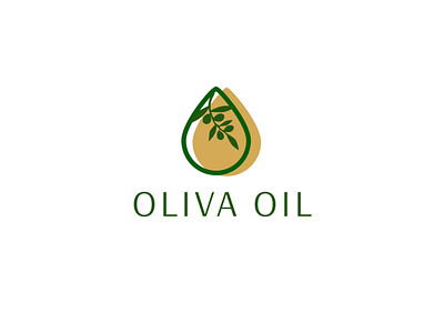 Logo with Olive Oil Drop | Turbologo brand design branding design drop illustration logo logo design oil oil drop oils olive olive oil organic plant trendy logo vector vegan