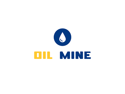 Logo with Circle & Oil Drop | Turbologo