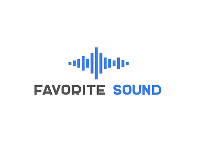 Logo with Music Sound | Turbologo abstract logo app brand design branding design illustration logo logo design music music app music player pop music rock music sound vector