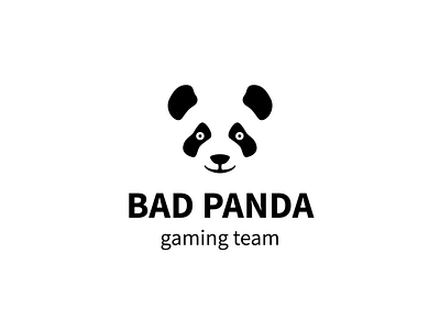 Gaming Logo with Bad Panda | Turbologo angry panda animal bad brand design clan design game game design gaming gaming logo illustration logo logo design panda twitch twitch logo vector