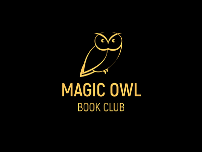 Harry Potter Logo with Owl | Turbologo animal blog brand design branding design graphic design harry potter illustration logo logo design magic magical owl vector wizard