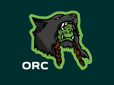 Warcraft Gaming Logo with Orc | Turbologo