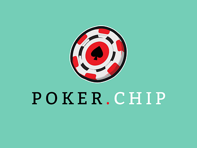 Poker Logo with Playing Piece | Turbologo