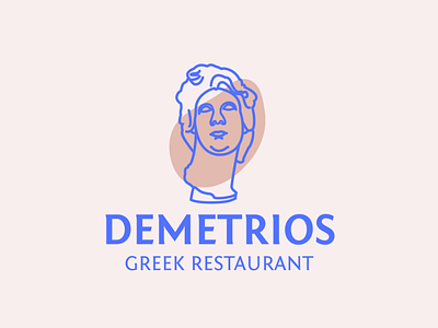Greece Logo with Head Statue | Turbologo