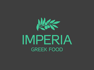 Greece Logo with Olive Leaf | Turbologo