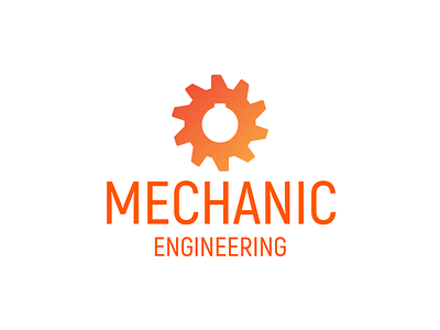 Mechanical Engineering Logo with Cog | Turbologo