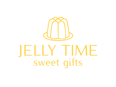 Logo with Yellow Jelly | Turbologo 3d animation brand design branding desert design food logo graphic design illustration jelly logo logo logo design motion graphics typography ui ux vector yellow logo