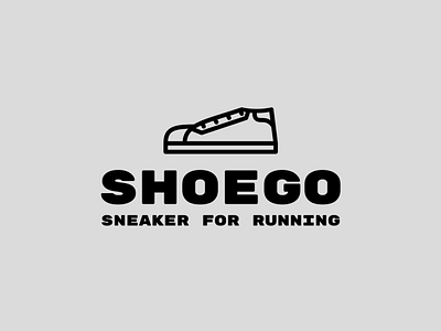 Logo with Gray Sneaker | Turbologo brand design branding design graphic design gray logo illustration logo logo design shoes sneakers typography ui ux vector