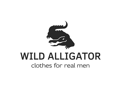 Fashion Shop Logo with Alligator | Turbologo alligator logo animals logo brand design branding crocodile logo design illustration logo logo design reptile logo shop logo typography ui ux vector