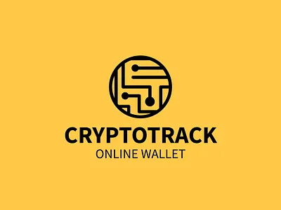 Cryptocurrency Logo with Microcircuit | Turbologo app bitcoin blockchain brand design branding card crypto cryptocurrency design digital finance graphic design illustration logo logo design microchip typography ui ux vector