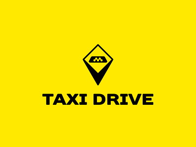 Logo with Rhombus & Taxi Icon | Turbologo brand design branding delivery design illustration logo logo design rhombus service taxi taxi icon typography ui ux vector yellow