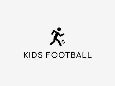Football Logo with Player & Ball | Turbologo