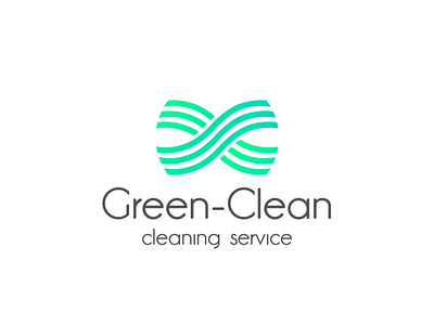 Cleaning Logo with Gradient Lines | Turbologo abstract brand design branding cleaning curves design dry clean dry cleaning gradient graphic design illustration lines logo logo design ribbon typography ui ux vector