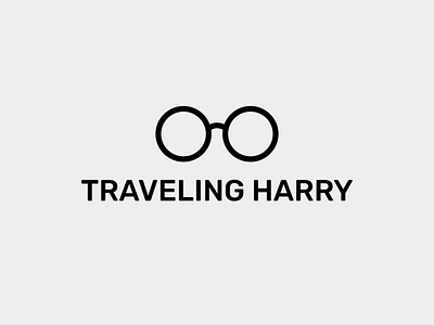 Harry Potter Logo with Glasses | Turbologo brand design branding design film glasses graphic design harry potter illustration logo logo design magic magician travel channel travel club typography ui ux vector wizard