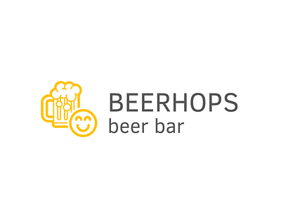 Logo with Mug Beer & Emoji | Turbologo