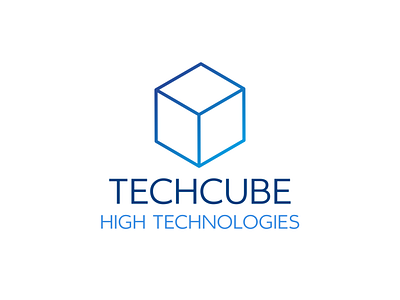 Logo with Blue Cube | Turbologo