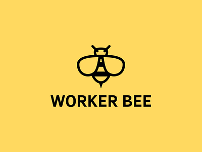 Logo with Bee Illustration | Turbologo agriculture animals bee brand design branding design graphic design honey hornet illustration insect logo logo design natural organic typography ui ux vector wasp
