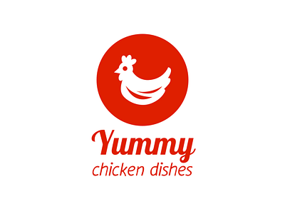 Logo with Chicken & Red Circle | Turbologo