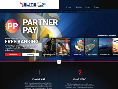 Elite Global Logistics Network animation animation 2d animation design web design web app web development webdesign website website design websitestyle