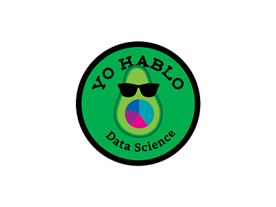 Data Science Badge data science merit badge patch pie chart sticker