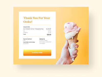 Daily UI 017 Email Receipt dailyui figma ui ui ux ui design uidesign uiux ux uxdesign webdesign