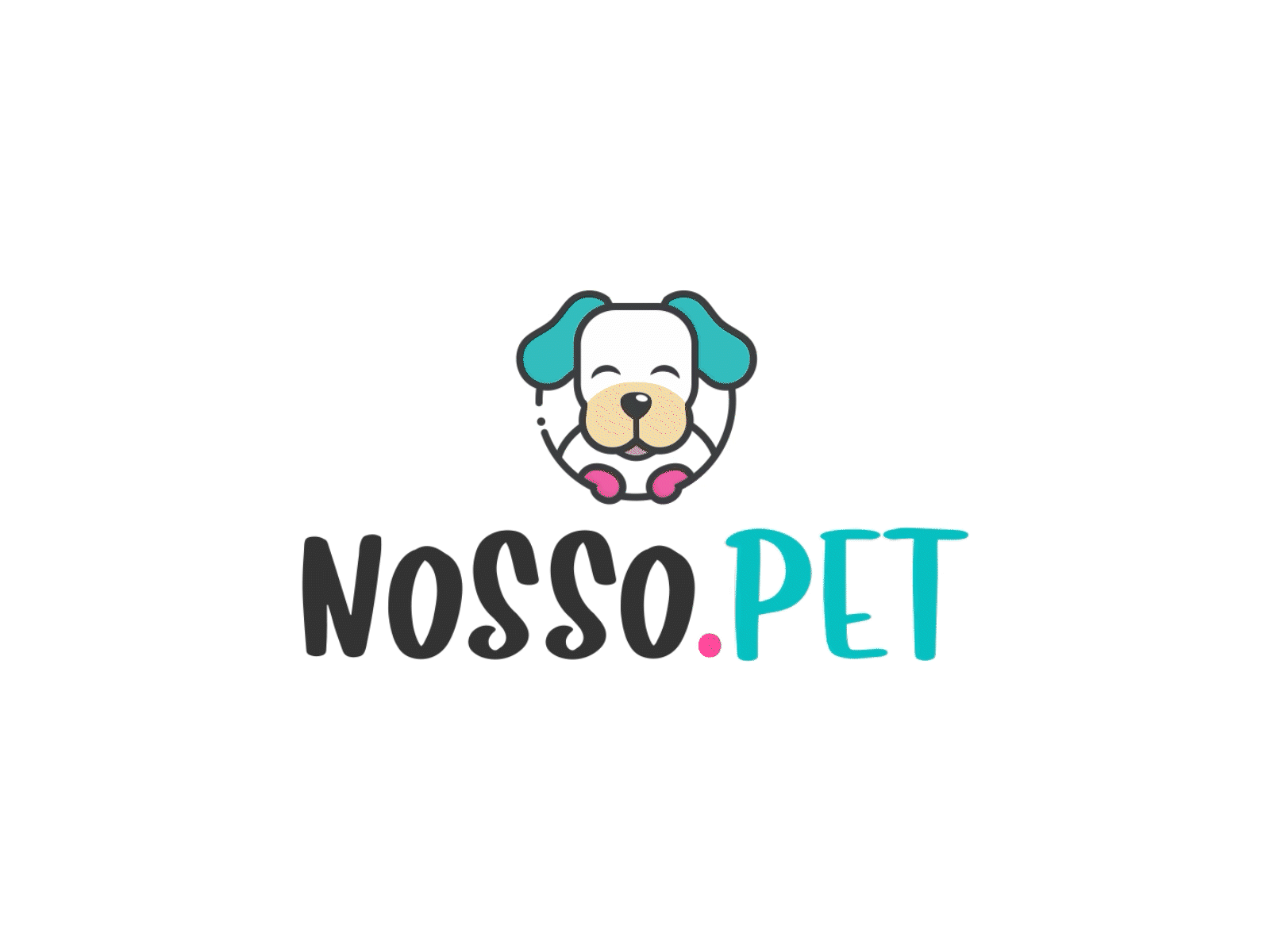 NOSSO.PET - Logo animation animation logo motion graphics