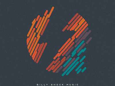 Billy Shock Music Logo brand branding design logo logo design logo mark music logo musician musician logo vector