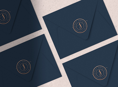 Simply Serve | Envelope Stationery Example brand branding community design envelope logo logo design logo mark non profit non profit organization nonprofit serve service stationary stationary design stationery stationery design