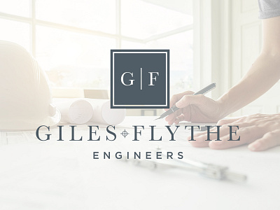 Giles Flythe Engineers brand branding business business logo design engineering engineering logo engineers logo logo design logo mark professional professional logo