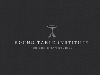 Round Table Institute | Logo Design brand brand design brand designer branding community design institute logo logo design logo designer logo mark studies study