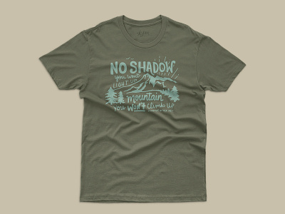 No Shadow | T-shirt Design apparel apparel design design designer graphic designer hand drawn hand lettered hand lettering handlettered handlettering t shirt t shirt design t shirt mockup texture tshirt tshirt design