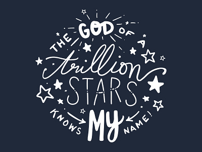 The God of a Trillion Stars Knows My Name | Art Print