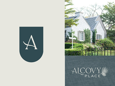 Alcovy Place | Logo Sub Marks brand mark branding graphic design logo logo design neighborhood sub mark