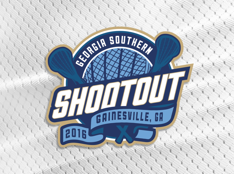 Southern Shootout Lacrosse Tournament Logo by KSM Design Co