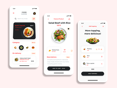 Food delivery mobile app