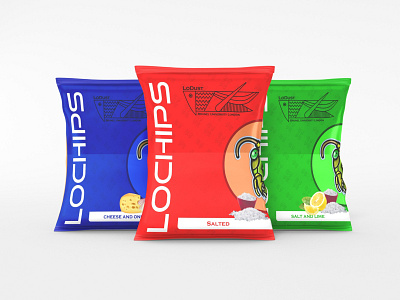 Chips packets design